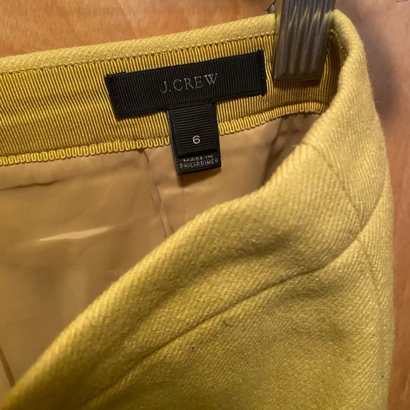 NWOT J CREW wool mini skirt - Picture 2 of 4